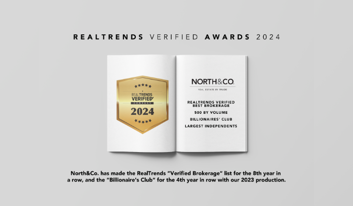 2024 RealTrends Verified Awards | North&Co.  North&Co.